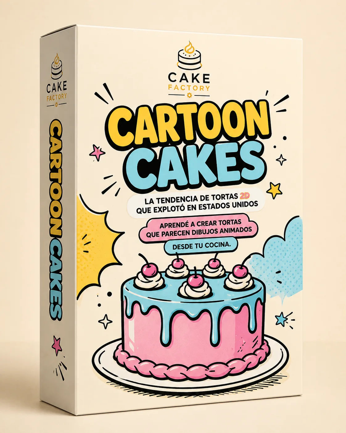 Cartoon Cakes + 5 Bonus Gratis